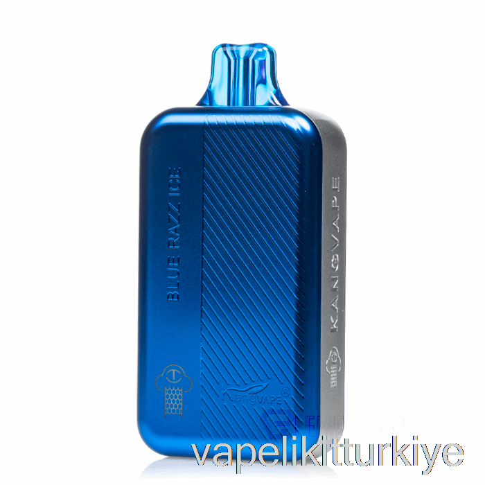 Elektronik Sigara Kalemi Vape Mate Kangvape Tc8000 Tek Kullanımlık Mavi Razz Buz